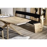 Voglauer JEDILNA MIZA, furnirano, masivno star les, hrast barve hrasta | Shoptok.si
