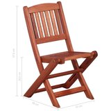  3-dijelni bistro set za djecu od masivnog drva eukaliptusa | shoptok.hr