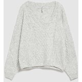 Marisse Gray V-Neck Sweater | ePonuda.com