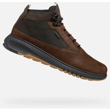 Geox Dark Brown Men's Ankle Boots Aerantis 4X4 ABX - Mens Cene