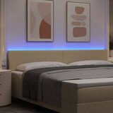  LED glava kreveta Siva zelena 200 cm Kordura tekstil | shoptok.hr