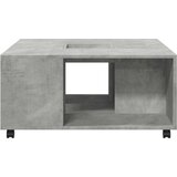  Stolić za kavu siva boja betona 80x80x40 cm konstruirano drvo | shoptok.hr