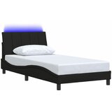  Okvir za krevet bez madraca Hanko crni 100x200 cm od tkanine | Eponuda.com