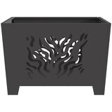  Kamin Crna 60 x 60 x 40 cm Čelik | shoptok.hr