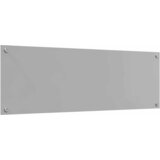  Kuhinjski zid 2 pcs Svijetlo siva 120 x 40 cm | shoptok.hr