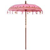  Balineški Parasol Ružičasta 185 x 185 x 260 cm | shoptok.hr