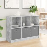  Strani šal s predalom Betonsko siva 102 x 32 x 73,5 cm, (5000233751) | Shoptok.si