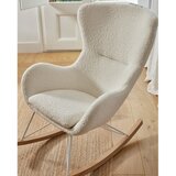 Kave Home Bijela fotelja za ljuljanje/wing Vania – | shoptok.hr