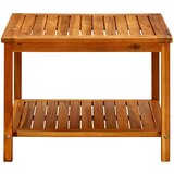 vidaXL stolić za kavu 60 x 60 x 45 cm od masivnog bagremovog drva | shoptok.hr