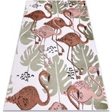RugsX Preproge Preproga FUN Flami za otroke Flamingi krema 240x330 cm Bež | Shoptok.si