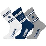 Drugo Dallas Cowboys Crew 3x nogavice | Shoptok.si