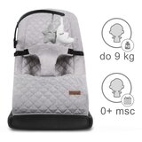 Kidwell LARO ležaljka za bebe siva/crna | shoptok.hr