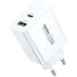 Remax Adapter Kiddy Series RP-U122, 33W, USB-A + Type-C, Bijeli | Eponuda.ba