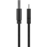 Goobay USB-C (M)/ USB 2.0 A (M) 1m črn polnilni in sync kabel | Shoptok.si