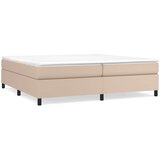  box spring s madracem cappuccino 200x200cm umjetna koža | shoptok.hr