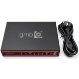Gembird gmb poe switch FS1006PIEEE802.3af/at 4 poe 10/100M 2 up-link 100/100M52V 65W 30W/PoE vlan 250m Cene