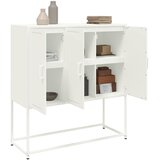  Visoka komoda bijela 100,5x39x107 cm čelična | shoptok.hr