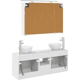  Set ormarića za kupaonicu 4 kom. Bijela Konstruirano drvo | shoptok.hr