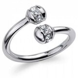  Ženski oliver weber punch crystal prsten sa swarovski kristalima s-m ( 41153sm ) Cene