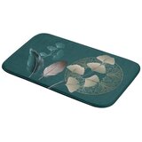 Douceur d intérieur Tirkizna kupaonska prostirka 45x75 cm Ginkoblue – | shoptok.hr