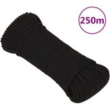  Radno uže crno 4 mm 250 m poliestersko Cijene