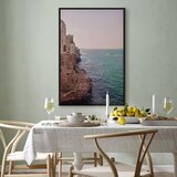  Slika - Turquoise Coast (1 Part) Vertical 40x60 U crnom drvenom okviru | shoptok.hr