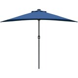  Vrtni suncobran Azurnoplava 294 x 150 x 224 cm | shoptok.hr