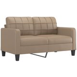  3-dijelni set sofa s jastucima boja cappuccina od umjetne kože | shoptok.hr