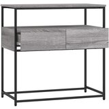  Konzolni stol siva boja hrasta 75x40x75 cm konstruirano drvo | Eponuda.com