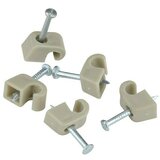 BAUHAUS Obujmica s čavlićem (4 - 7 mm, 18 mm, 20 Kom., Sive boje) Cijene