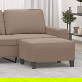 vidaXL Tabure smeđesivi 70 x 55 x 41 cm od mikrovlakana | shoptok.hr