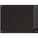 Kuhinjski zid 2 pcs Crna 80 x 60 cm Staklo otporno na udarce | Eponuda.com