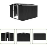  The Living Store Vrtna lopa 257x298x178 cm kovinska antracit - Vrtna Lopa, (21745197) Cene