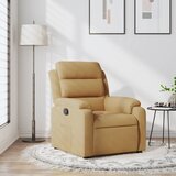  Naslonjač smeđi baršunasti | shoptok.hr