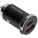 Krüger&Matz Polnilec avto KRUGER-MATZ, Quick Charge, 30W, USB-A; USB-C, (5000083304) | Shoptok.si