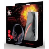 Gembird GHS-05-R Stereo gejmerske slusalice sa mikrofonom+volume kontrolom 3.5mm RED Cene