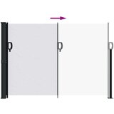  Uvlačiva bočna tenda bijela 140 x 600 cm | shoptok.hr
