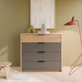 Hom`in KOMODA, siva, barve hrasta | Shoptok.si