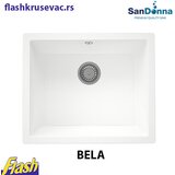  Podgradna granitna sudopera - SanDonna - JOANNA (4 boje) Bela | Eponuda.com