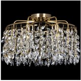  Plafonski luster 6xE14/60W/230V prečnik 50 cm zlatni | Eponuda.com