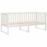  Dnevni krevet bez madraca bijeli 80 x 200 cm masivna borovina | shoptok.hr