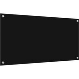 vidaXL Kuhinjski zaštita Crna 100 x 50 x 0.8 cm | shoptok.hr