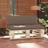  Srednja vrtna sofa od paleta od impregnirane borovine | shoptok.hr