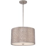 Elstead Lighting Elstead Confetti 3 srednje okrogle stropne viseče svetilke, staro srebrno, E27, (22098639) | Shoptok.si