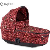 Cybex Košara za voziček Rosenrot Mios Lux Platinum dark red Cene