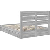  s od storage Siva Sonoma 150 x 200 cm Konstruirano drvo | shoptok.hr