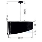  Luster na sajli GALAXY 1xE27/60W/230V | Eponuda.com