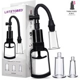LATETOBED Dupper Clitoris & Nipple Manual Pump with 3 Cups Cene