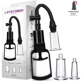 Dupper Clitoris & Nipple Manual Pump with 3 Cups