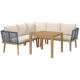 Bessagi Garden Vrtna Lounge Garnitura Julina, Krem | Shoptok.si